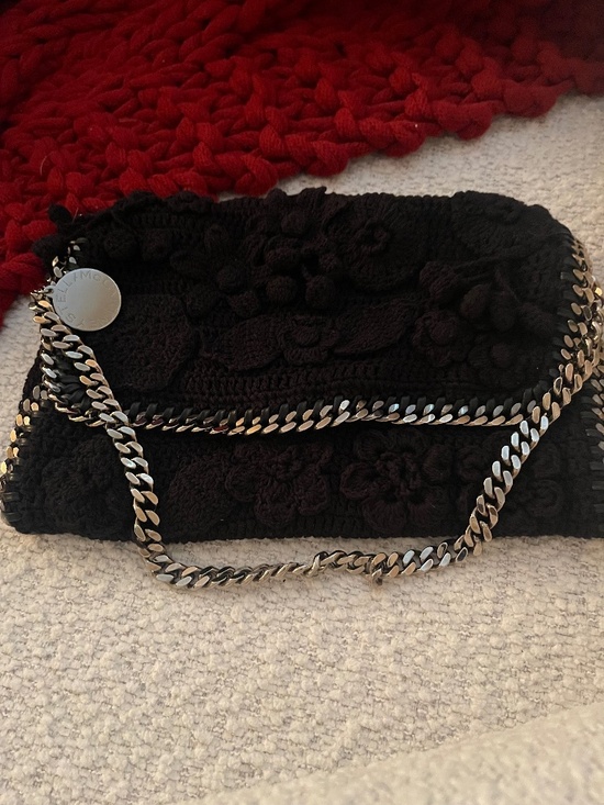 Stella McCartney Handbags - RARE Stella McCartney Mini Falabella Crochet Shoulder Bag